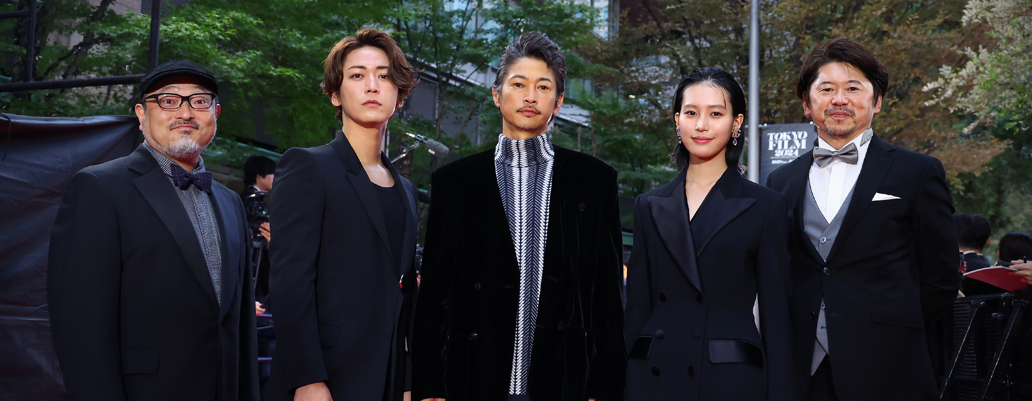 Red carpet "The Dogs of Karma" Kubozuka Yosuke, Kamenashi Kazuya, Minami Sara 