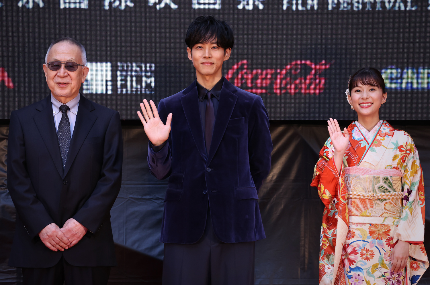 Red carpet "Snowflowers: Seeds of Hope" Koizumi Takashi, Matsuzaka Tori, Yoshine Kyoko