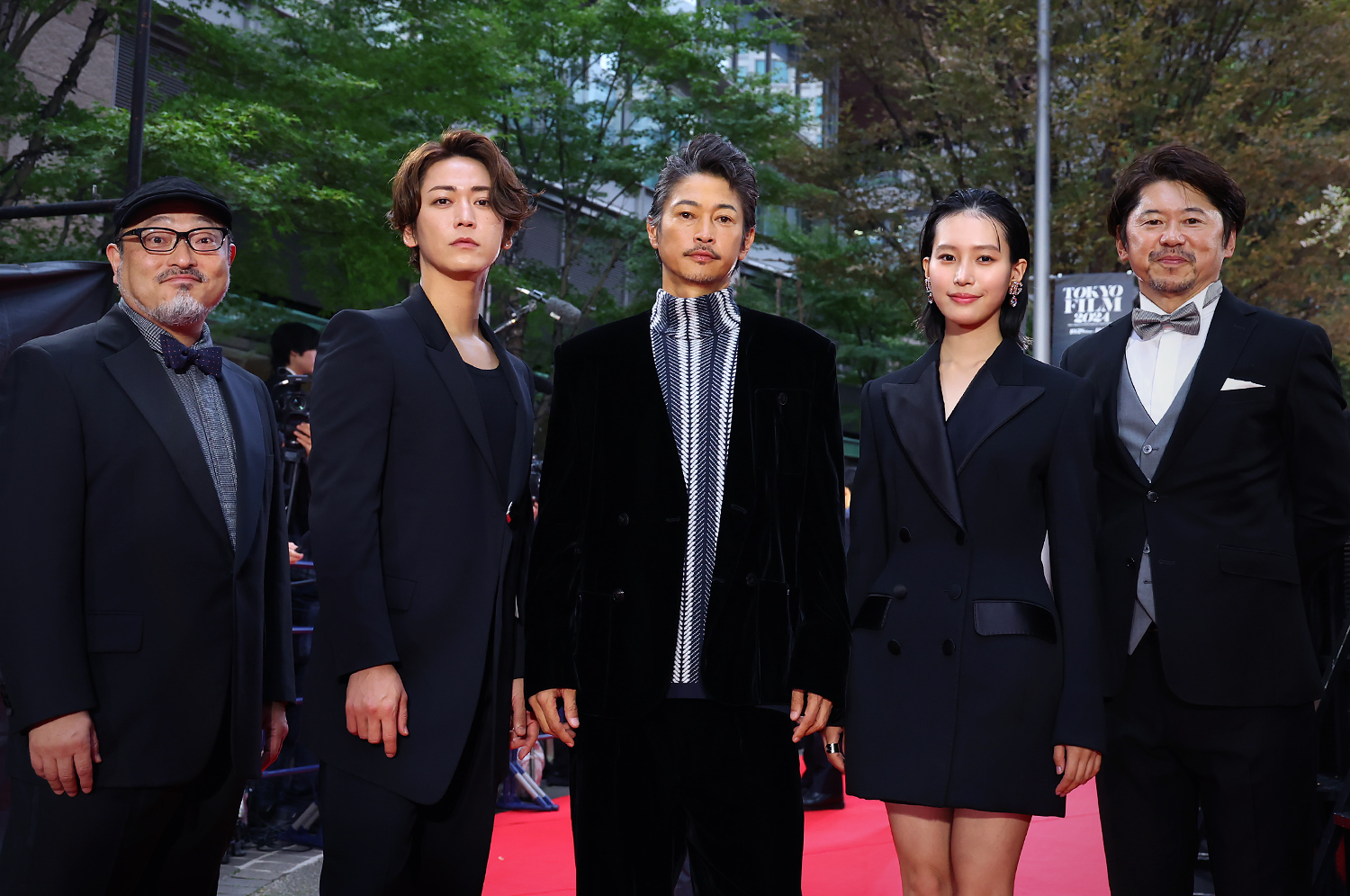 Red carpet "The Dogs of Karma" Kubozuka Yosuke, Kamenashi Kazuya, Minami Sara 