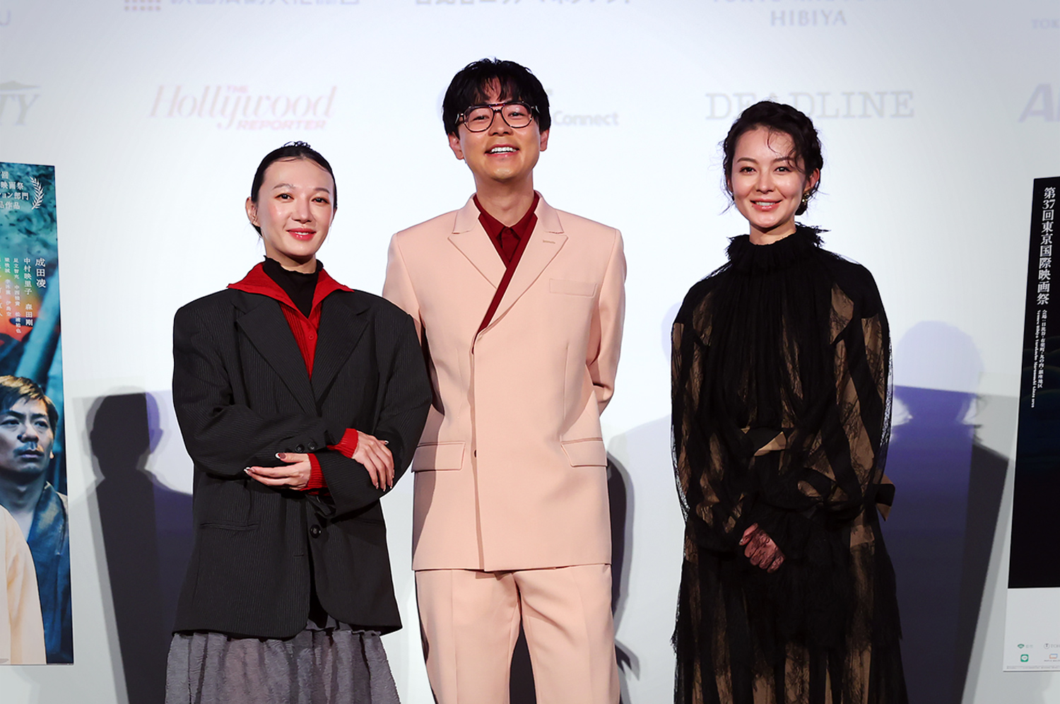 『雨の中の慾情』舞台挨拶：Q&A：成田凌（俳優）、中村映里子（俳優）、李杏（俳優）