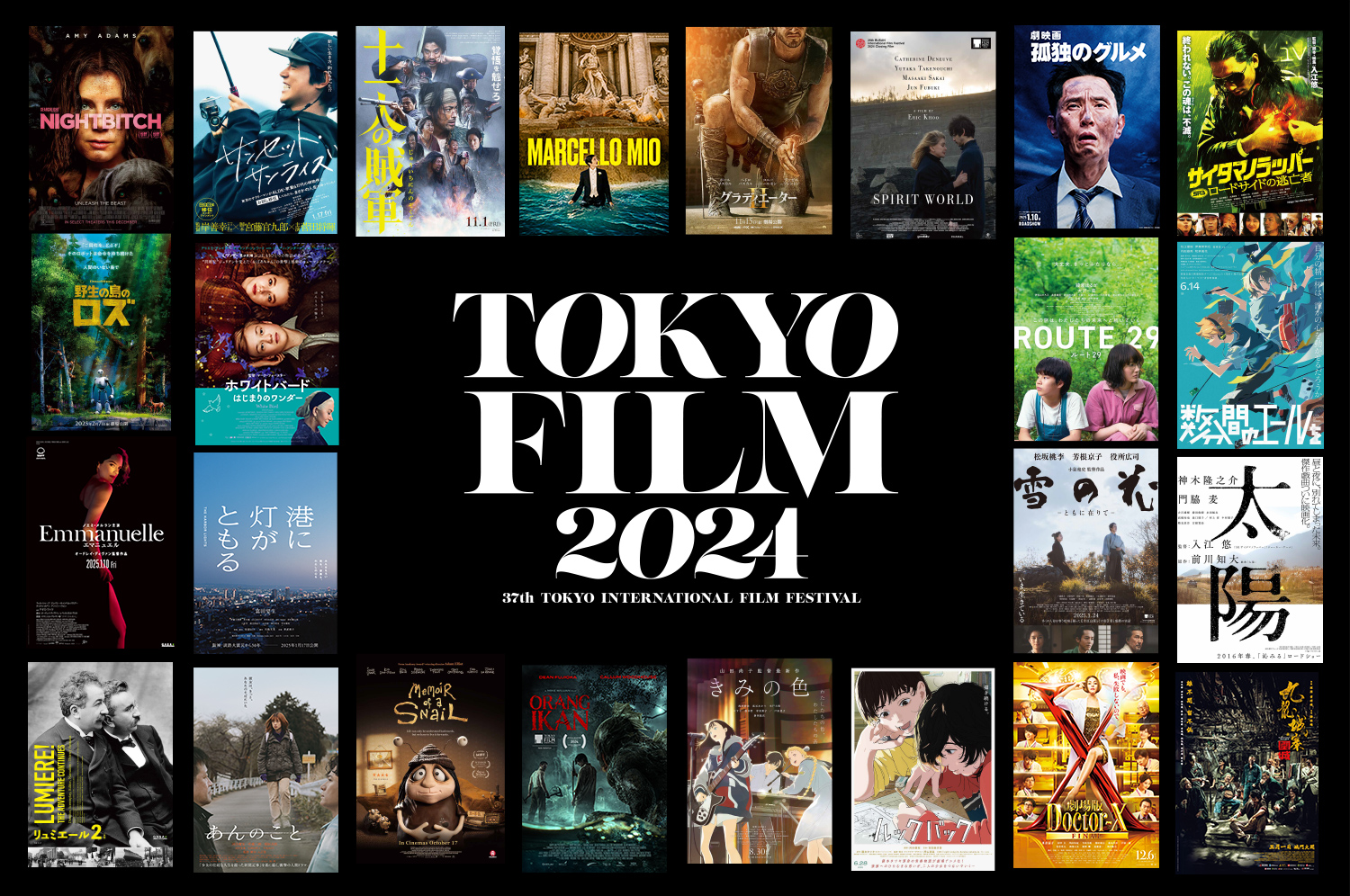 TOKYO FILM 2024 2024年10月28日（月）～11月6日（水）