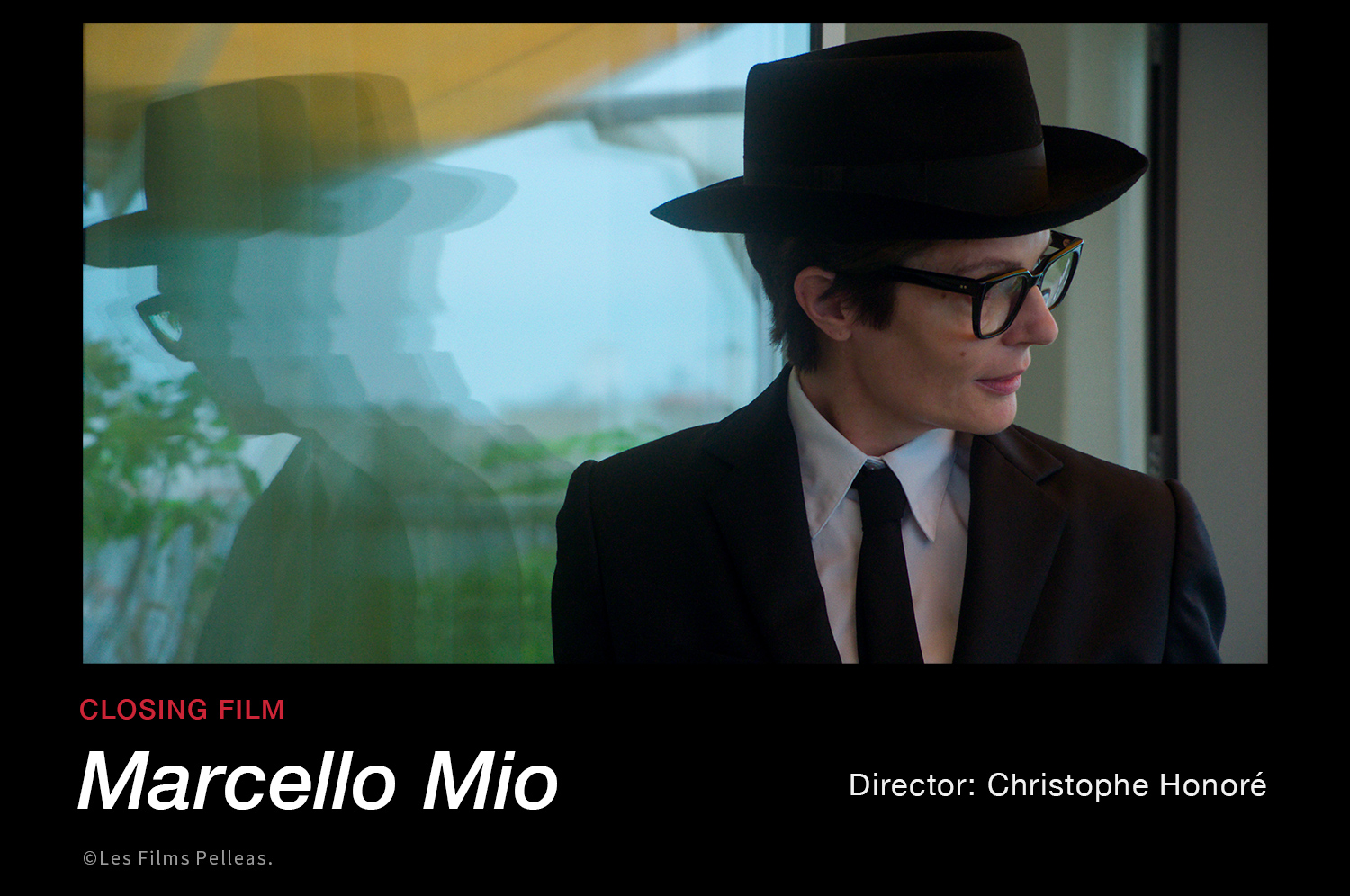 37th TIFF Closing Film Marcello Mio, directed by Christophe Honoré